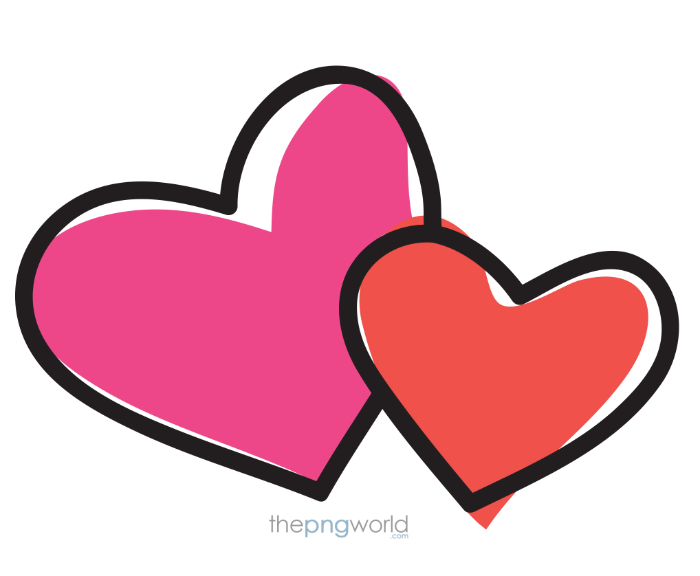Heart Love Vector Outline Icon PNG heart,icon,relation,love,relationship,broken,i love you,pink,orange,miss you